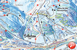 Skigebiet Plan